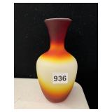 IMPERIAL PEACHBLOW VASE 8" H CIRCA 1868