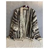 JOHN HENRY SZ XL CARDIGAN GRANDPA SWEATER