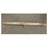 ANTIQUE HORSE WAGON BALANCE BAR