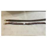 LACOSTE BELT & BROOKS BROTHER GOLF MOTIF