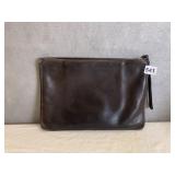 VINTAGE COACH BROWN LEATHER PORTFOLIO