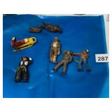 CAST IRON COWBOY SOLDIER 1 BROKEN