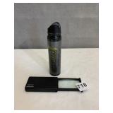 PULL OUT POCKET MAGNIFYING GLASS AND HALF FULL