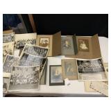 ANTIQUE PICTURES INCLUDING YARD LONG MILITARY