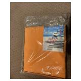 FOLDABLE BEACH MAT WITH BACK REST