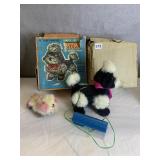 FIFI THE BEGGING POODLE MADE IN JAPAN WITH OB,