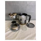 COMPLETE COPPER BOTTOM REVERE WARE COFFEE