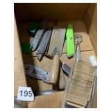 SCRAPERS AND RAZOR BLADES