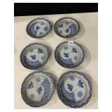 6 CHINESE PLATES