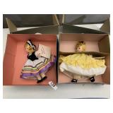 MADAME ALEXANDER ESTONIA 545 & AMY 411 IN OB