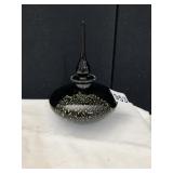 GLASS PERFUME BOTTLE WITH STOPPER