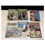 EASY RIDER, CHOPPER, INTO THE WINDS MAGAZINES,