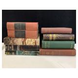 BOOKS INCLUDING THE WORKS OF BYRON, TENNYSON,