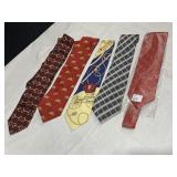 TIES INCL. VENICE SILK, PAOLO GUCCI,