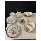 STANGL POTTERY TIDBIT TRAYS, DIVIDED SERVING