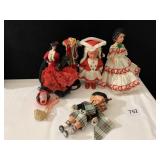 SOUVENIR COLLECTORS DOLLS INCLUDING SPAIN