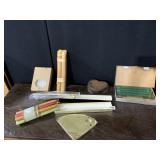 HURRICANE GLOBE CANDLE SNUFFER, TAPER CANDLES,