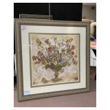 46X46 LARGE BOUNTIFUL ANTIQUITY BOMBAY COMPANY