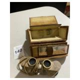 OPERA GLASSES 3 1/2 X 65 W/ CASE WARWICK BERLIN