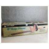 16" HEDGE TRIMMER NEVER USED SEALED BOX