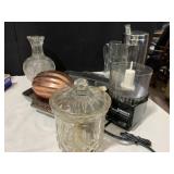 COPPER MOLD, DRINK SHAKER, NEW TALA RINGS, ETC.