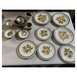 STANGL POTTERY THISTLE EGG CUP, COUNTRY GARDEN,