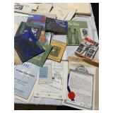 ASSORTED ORIENTAL PAPERS AND PATENTS VERY COOL