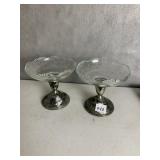 STERLING WEIGHTED CANDY DISHES TIMES 2