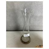 BUD VASE STERLING RIM