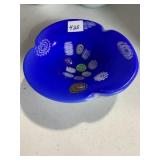 MURANO GLASS BOWL 2.5" H X 7" W