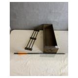 SEWING MACHINE TABLE DRAWER, PIECE OF TRACK,