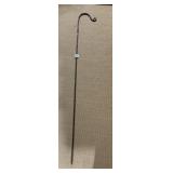 48" SHEPARDS HOOK WITH CURLY END