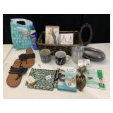 HOW TO CATCH A MAN DVD, SZ 10 SANDALS, COSMETIC