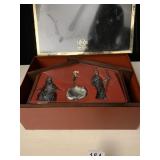 LENOX COLLECTION NEW IN BOX AMBER HANDLE BASKET