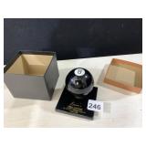 BROWNS OLYMPIC TYPEWRITER 8 BALL ADVERT OB