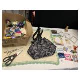 MAGNETS, THIRTY-ONE DRAW STRING BAG, HAND MADE