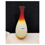 IMPERIAL PEACHBLOW VASE 10.5" H