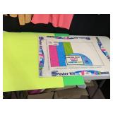 POSTER KIT MADE EASY AND EXTRA FLORESCENT POSTER