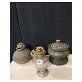 KEROSENE LAMP LEAD HEAVY BOTTOM