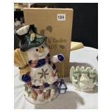 SNOWMAN CHRISTMAS NIB