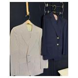 NORMAN HILTON 41 R JACKET, WOOL PANTS 34