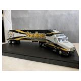 SEMI-TRUCK IN DISPLAY CASE STEELERS 2003 7.5