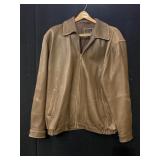 L LEATHER JACKET VERY GOOD CONDITION