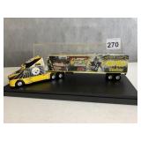 SEMI-TRUCK IN DISPLAY CASE STEELERS