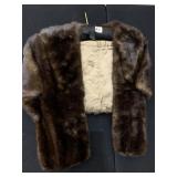 VINTAGE FUR STOLE PLH ON LINING