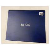 JULY 4, 1986, STATUE OF LIBERTY CENTENNIAL STAMPS