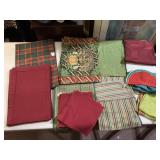 PLACEMATS, CLOTH NAPKINS, BUN WARMERS, ETC.