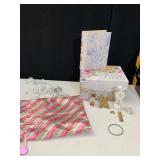 DECORATIVE BOXES, CHRISTMAS ORNAMENTS, DECORATIVE