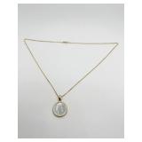 14K - MILOR ITALY 18" LONG GOLD CHAIN WITH ITALY