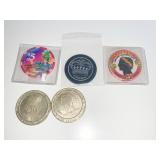 COLLECTOR CASINO CHIP TOKENS